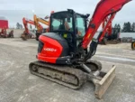 KUBOTA KX060-50 + 3 GODETS – 2020 Mini Pelle 5,635T