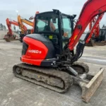 KUBOTA KX060-50 + 3 GODETS – 2020 Mini Pelle 5,635T
