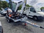 Bobcat E27Z + Remorque + 3 Godets + Marteau BRH Hydraulique Mini pelle 2,7T – Image 2