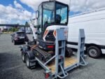Bobcat E27Z + Remorque + 3 Godets + Marteau BRH Hydraulique Mini pelle 2,7T – Image 6