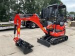 KUBOTA U17-3A + 3 godets – Mini pelle 1,7T – Image 4