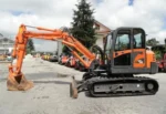 DOOSAN DX 75 + 3 GODETS / 2010 Mini Pelle 7,42T – Image 2