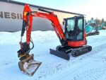 Kubota U36-4 + 3 GODETS – Mini Pelle 3,9T