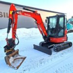 Kubota U36-4 + 3 GODETS – Mini Pelle 3,9T