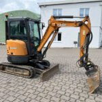 CASE CX26C + 3 GODETS + REMORQUE – Mini Pelle 2,5T