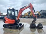 Kubota KX61-3 + 3 GODETS – Mini Pelle 2,6T