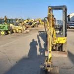 Komatsu PC16R Mini-pelle de chantier 1,6T avec 3 godets