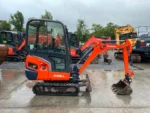 KUBOTA KX016-4 + 3 GODETS – Mini Pelle 1,7T