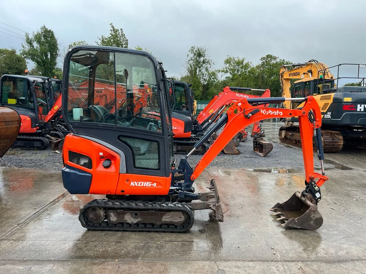 ku5-1-4 KUBOTA KX016-4 + 3 GODETS – Mini Pelle 1,7T – Image 1