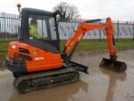 Kubota KX71-3 mini excavatore 2015 / mini pelle / 2,8T