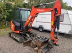 KUBOTA KX030-4 + 3 GODETS 2020 – Mini Pelle 2,865T