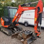 KUBOTA KX030-4 + 3 GODETS 2020 – Mini Pelle 2,865T