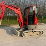 YANMAR vio25 + 3 GODETS 2012 Mini Pelle 2,85T