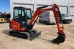 Kubota KX027-4 + 3 GODETS – Mini Pelle 2,59T