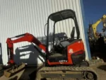 KUBOTA U27-4 Canopy + 3 GODETS – Mini Pelle 2,6T – Image 9