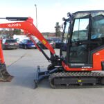 Kubota KX 030-4 + 3 GODETS – Mini Pelle 2,865T