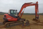 KUBOTA KX080 3a+ 3 GODETS – Mini Pelle 8,1T – Image 2